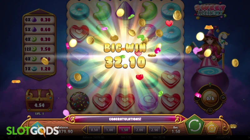 Sweet Alchemy Slot - Screenshot 4