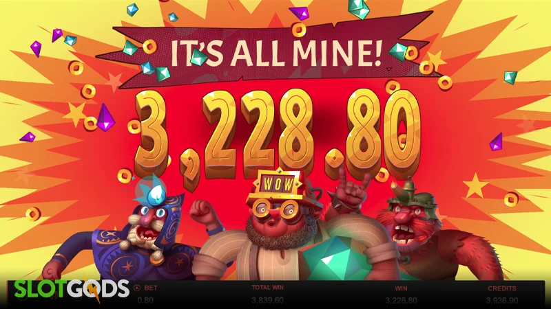 Crazy Digginz: It's all Mine Slot - Screenshot 4