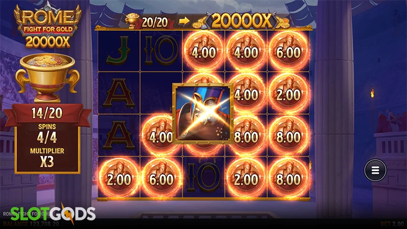 Rome: Fight For Gold Slot - Screenshot 3