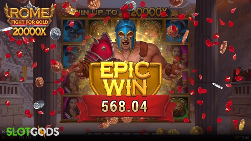 Rome: Fight For Gold Slot - Screenshot 4