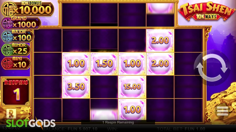 Tsai Shen 10K Ways: Dream Drop Slot - Screenshot 2