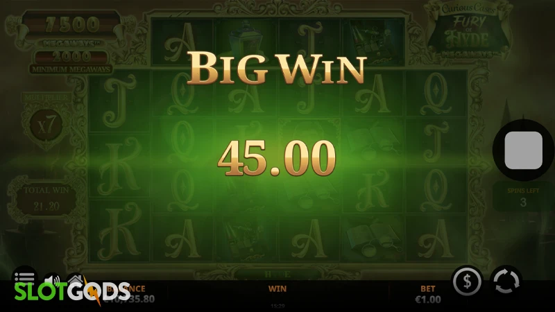 Fury of Hyde Megaways Slot - Screenshot 3