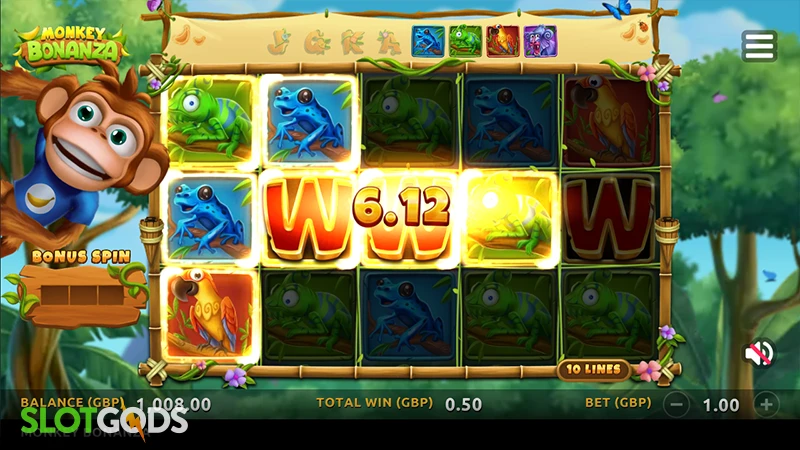 Monkey Bonanza Slot - Screenshot 2