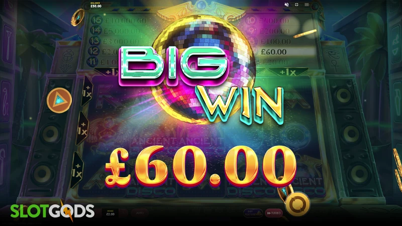 Ancient Disco Slot - Screenshot 4
