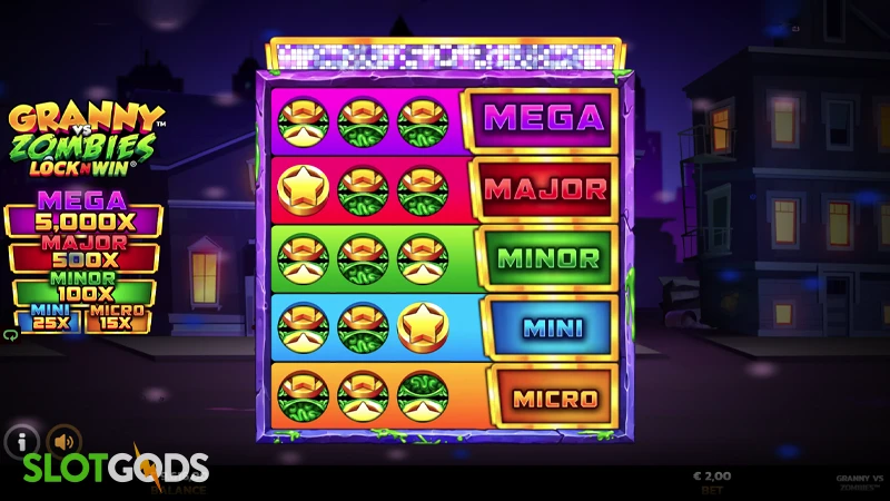 Granny vs Zombies Slot - Screenshot 3