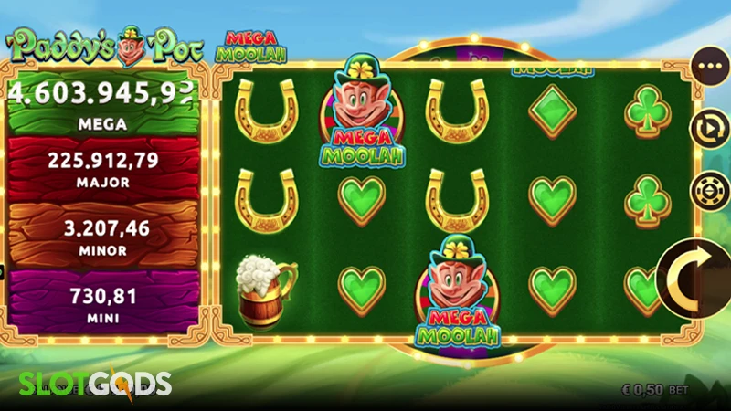 Paddy's Pot Mega Moolah Slot - Screenshot 