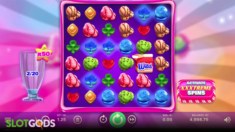 Milkshake XXXtreme Slot - Screenshot 