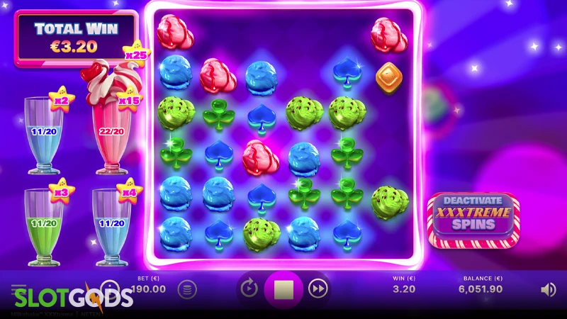 Milkshake XXXtreme Slot - Screenshot 3