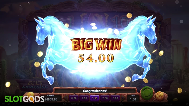 Colt Lightning Slot - Screenshot 4