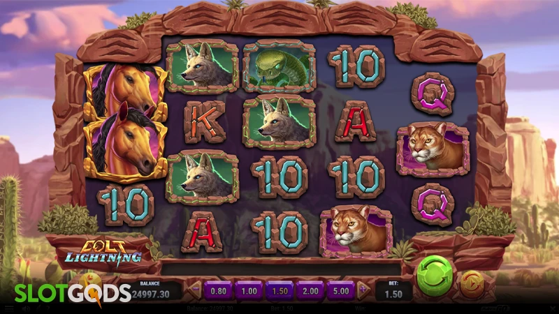 Colt Lightning Slot - Screenshot 