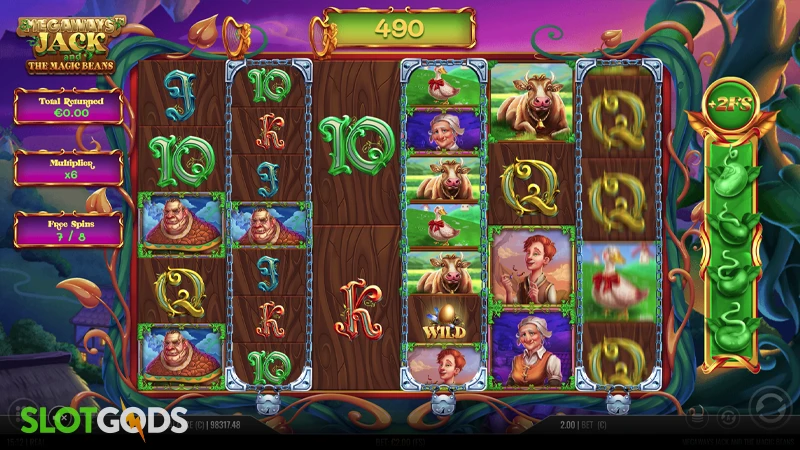 Megaways Jack and the Magic Beans Slot - Screenshot 4