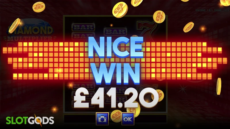 Diamond Multiplier Respin Slot - Screenshot 4