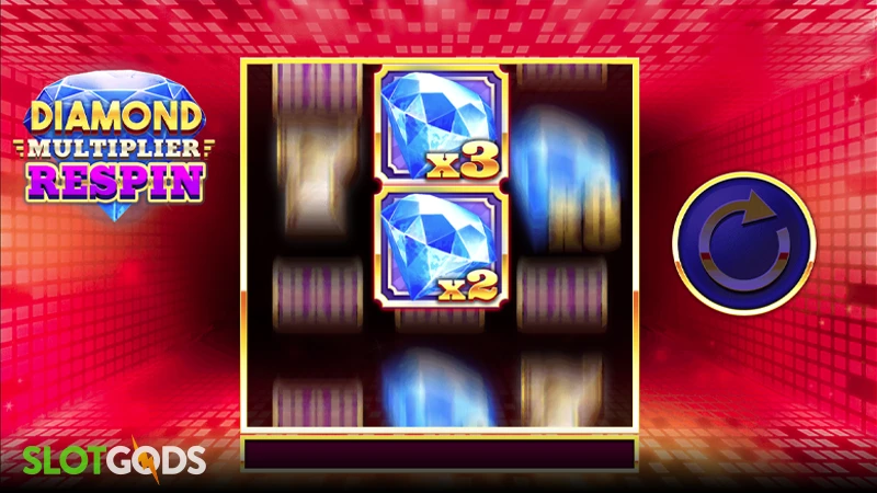Diamond Multiplier Respin Slot - Screenshot 3