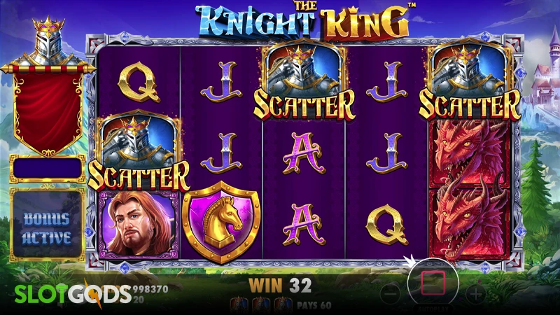 The Knight King Slot - Screenshot 2