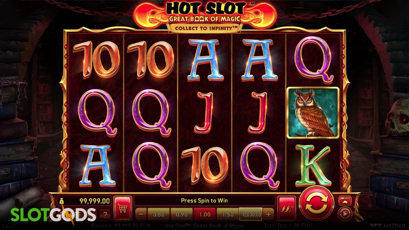 Hot Slot™: Great Book of Magic Slot - Screenshot 