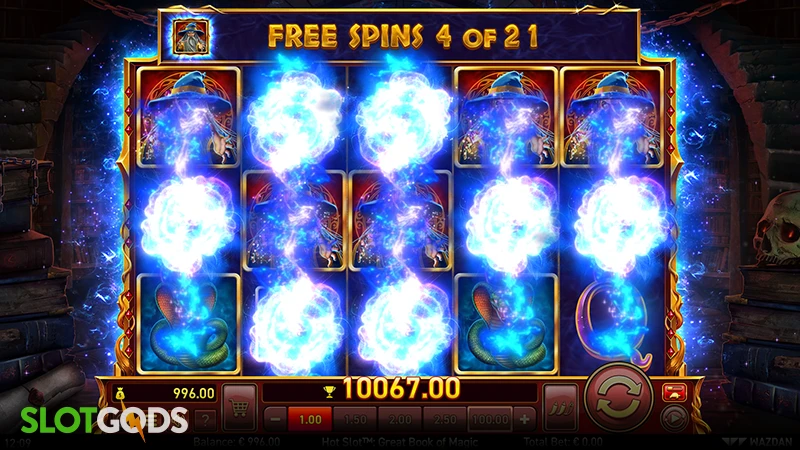 Hot Slot™: Great Book of Magic Slot - Screenshot 3