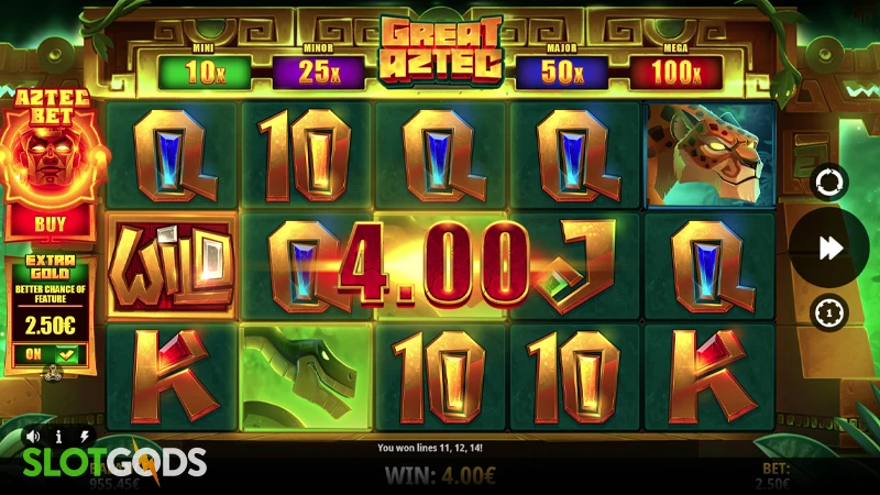 Great Aztec Slot - Screenshot 2