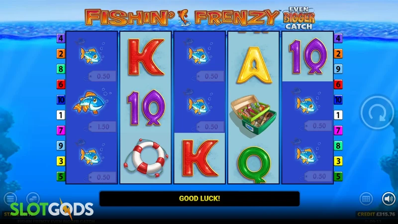 Fishin' Frenzy: Even Bigger Catch Slot - Screenshot 