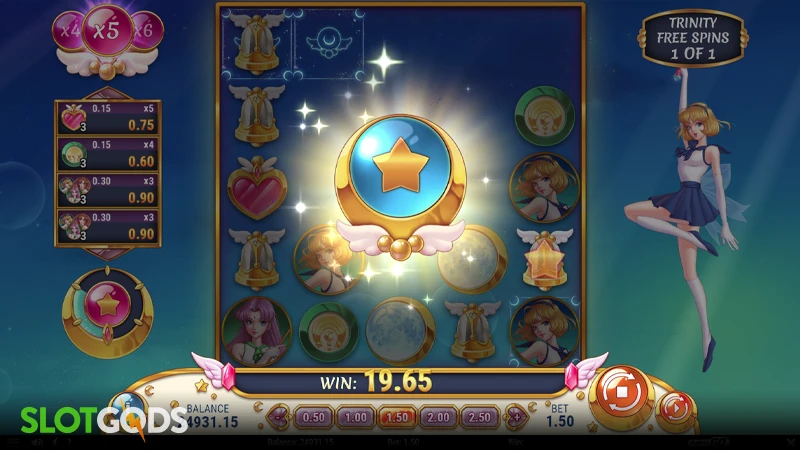 Moon Princess Trinity Slot - Screenshot 4