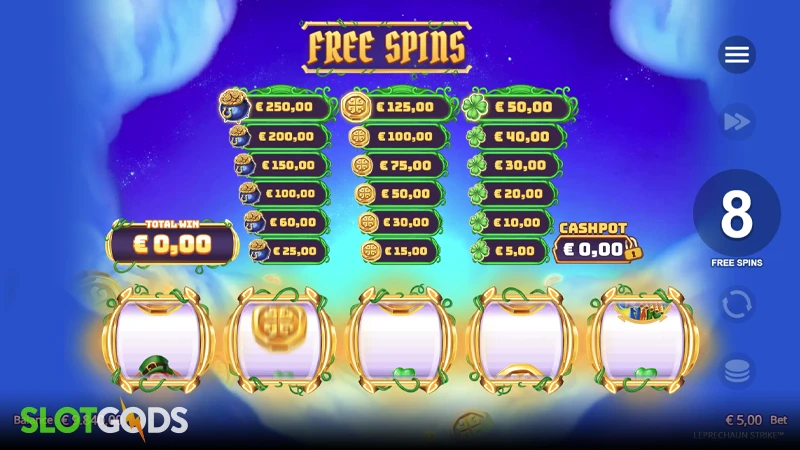 Leprechaun Strike Slot - Screenshot 