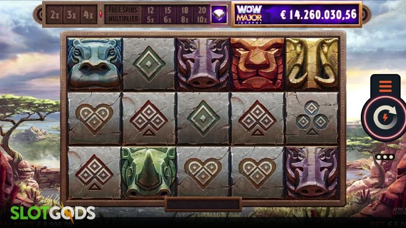 African Legends Slot - Screenshot 