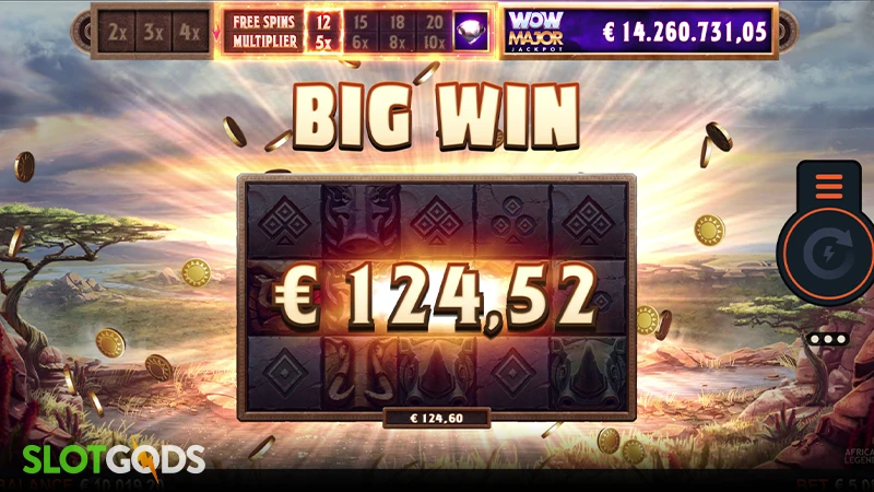 African Legends Slot - Screenshot 4