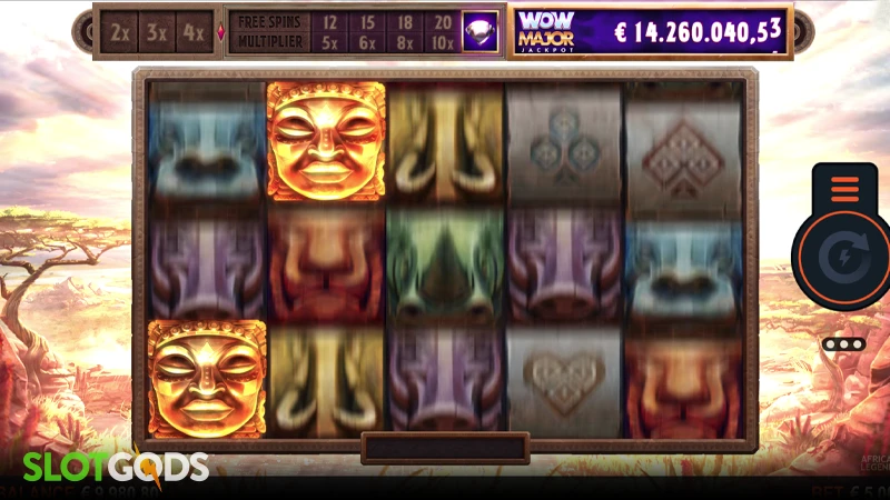 African Legends Slot - Screenshot 2