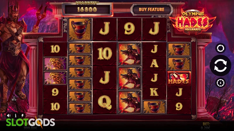 Olympus Hades Megaways Slot - Screenshot 