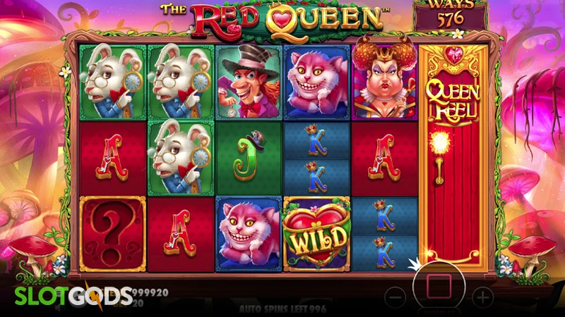 The Red Queen Slot - Screenshot 