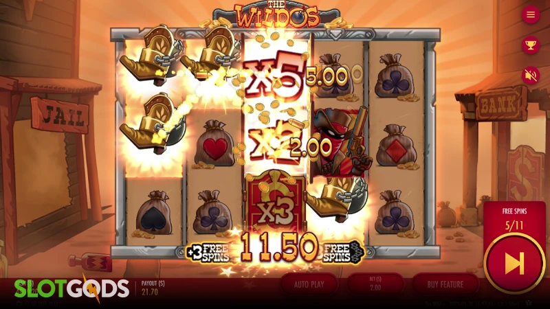 The Wildos Slot - Screenshot 3