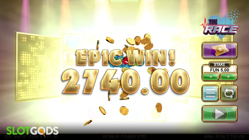 The Race Megaways Slot - Screenshot 4