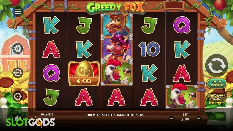 Greedy Fox Slot - Screenshot 