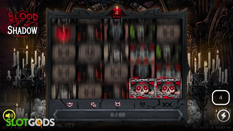 Blood & Shadow Slot - Screenshot 2