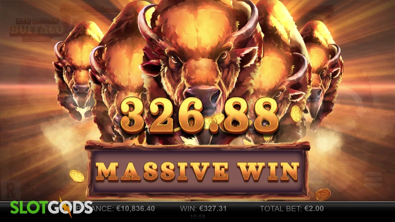 Big Bucks Buffalo Gigablox Slot - Screenshot 4