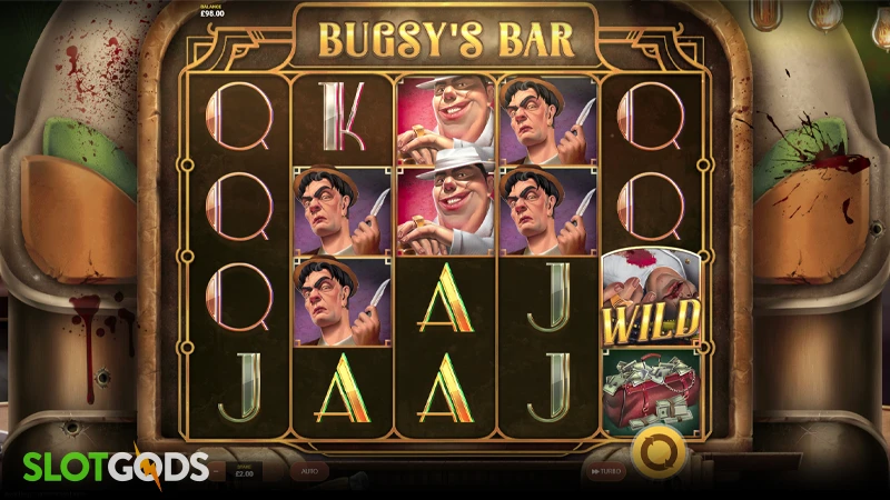 Bugsy's Bar Slot - Screenshot 