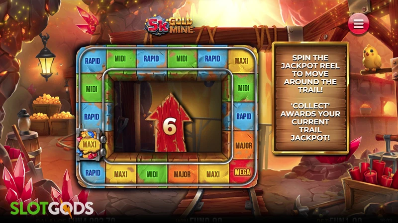 5K Gold Mine Dream Drop Slot - Screenshot 4