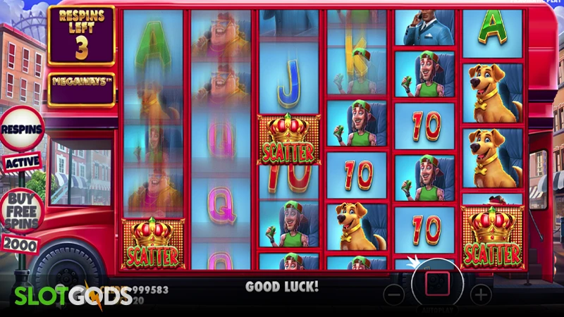 Wild Celebrity Bus Megaways Slot - Screenshot 2