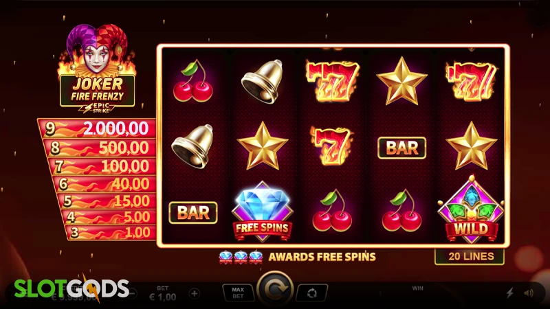 Joker Fire Frenzy Slot - Screenshot 