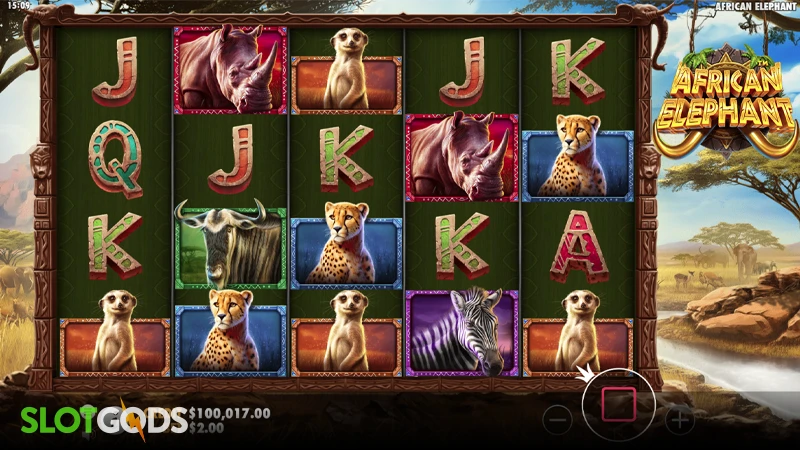 African Elephant Slot - Screenshot 