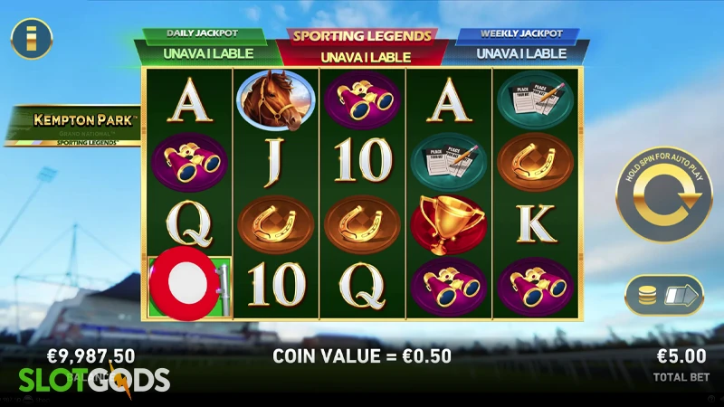 Grand National: Sporting Legends Slot - Screenshot 