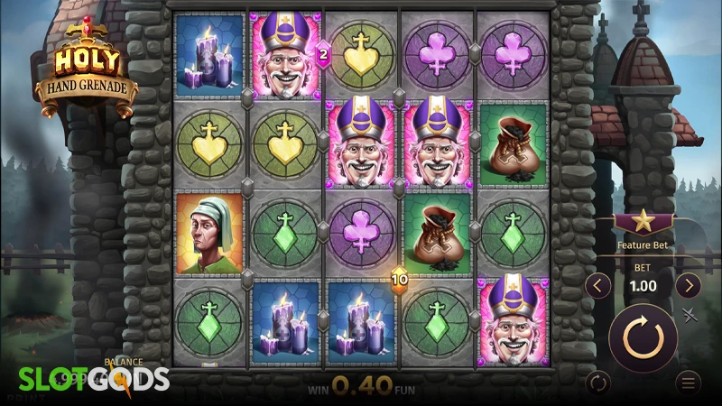 Holy Hand Grenade Slot - Screenshot 