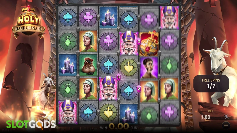 Holy Hand Grenade Slot - Screenshot 3