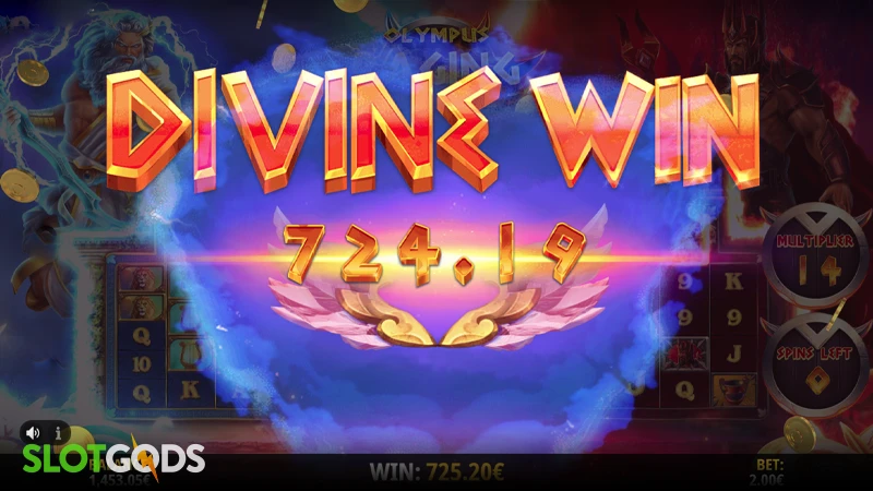 Olympus Raging Megaways Slot - Screenshot 4