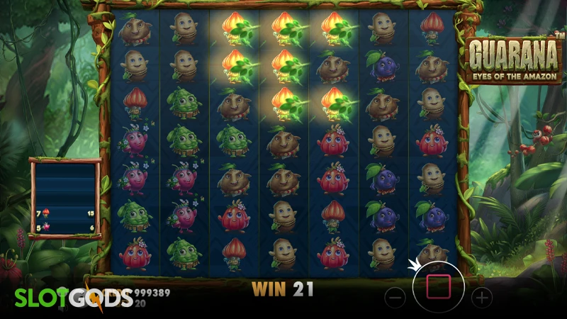 Guarana Eyes of the Amazon Slot - Screenshot 2