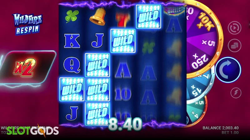 Wildfire Wins Extreme Slot - Screenshot 3