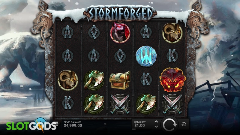 Stormforged Slot - Screenshot 
