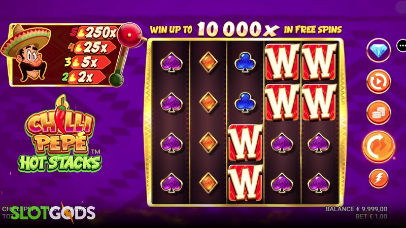Chilli Pepe Hot Stacks Slot - Screenshot 