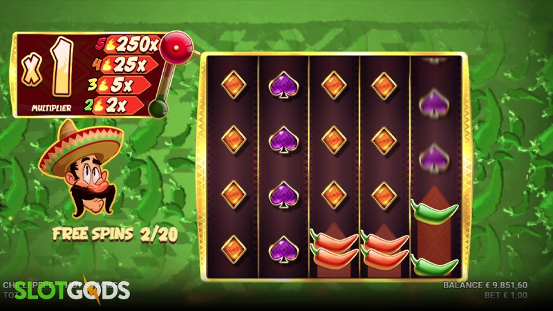 Chilli Pepe Hot Stacks Slot - Screenshot 3