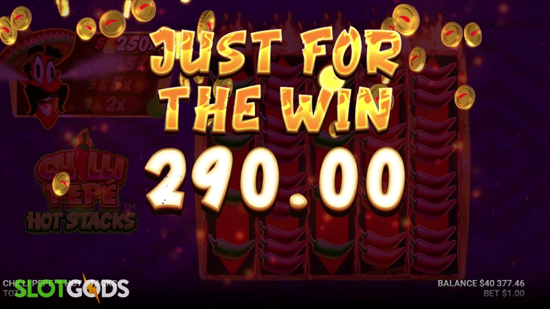 Chilli Pepe Hot Stacks Slot - Screenshot 4