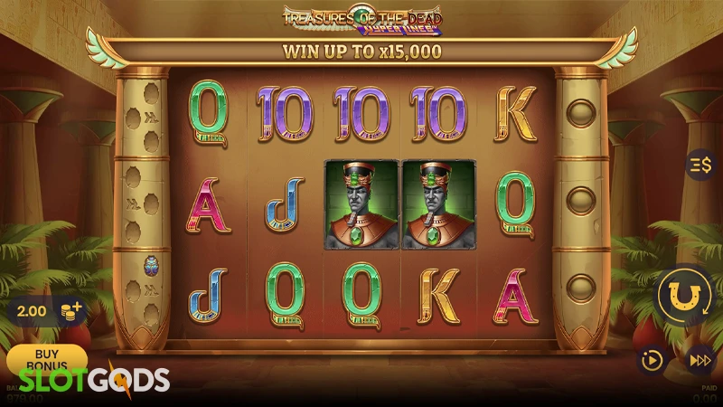 Treasures of the Dead Slot - Screenshot 